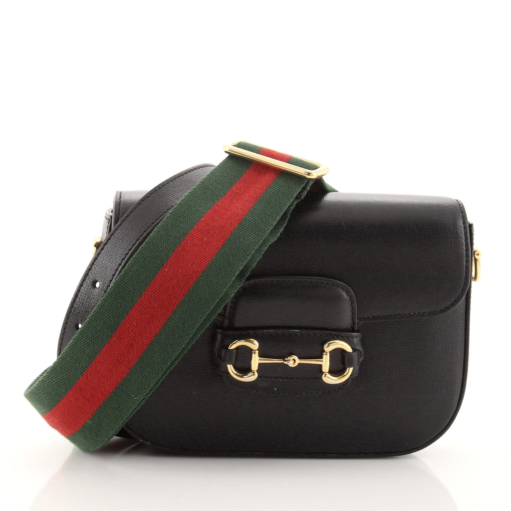 Gucci Mini Horsebit 1955 Handle Bag - Black Handle Bags, Handbags -  GUC1354383