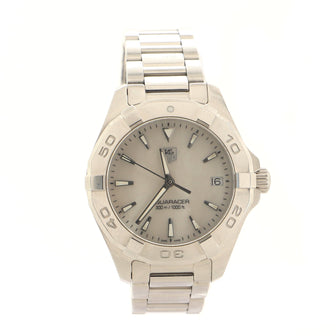 Tag Heuer Aquaracer 300M Quartz Watch Stainless Steel and Mother of Pearl 32