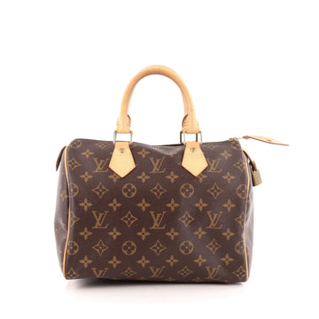 Louis Vuitton Speedy Handbag Monogram Canvas 25