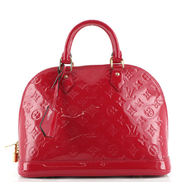 Louis Vuitton Alma Handbag Monogram Vernis PM