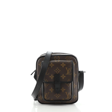 Louis Vuitton Christopher Wearable Wallet Macassar Monogram Canvas