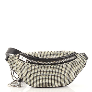 Alexander Wang Attica Waist Bag Leather and Crystals Mini
