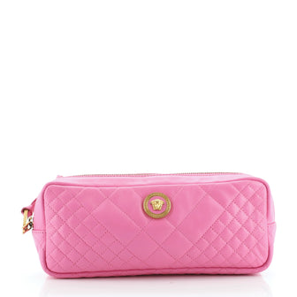 Versace Medusa Icon Belt Bag Quilted Leather