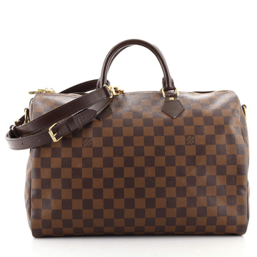 Louis Vuitton Speedy Bandouliere Bag Damier 35