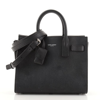 Saint Laurent Sac de Jour Bag Leather Baby