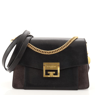 Givenchy GV3 Flap Bag Leather with Suede Small