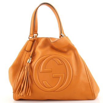 Gucci Soho Shoulder Bag Leather Medium