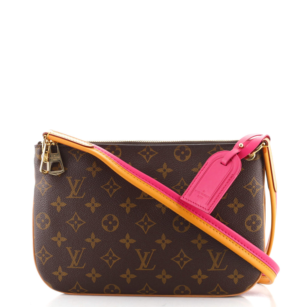 Louis Vuitton Lorette Handbag Monogram Canvas Brown 1326831