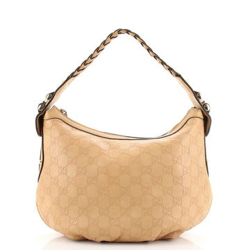 Gucci Pelham Hobo Guccissima Leather Small