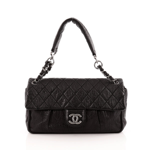 Buy Chanel Lady Braid Chain Flap Bag Quilted Distressed 1327102