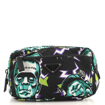 Prada Frankenstein Belt Bag Printed Tessuto