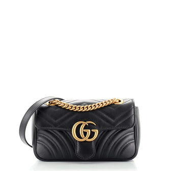 Gucci GG Marmont Flap Bag Matelasse Leather Mini