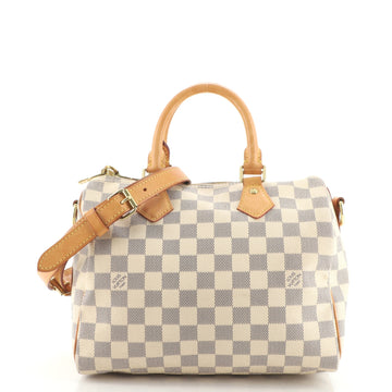 Louis Vuitton Speedy Bandouliere Bag Damier 25