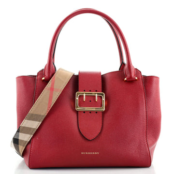Burberry Buckle Tote Leather Medium