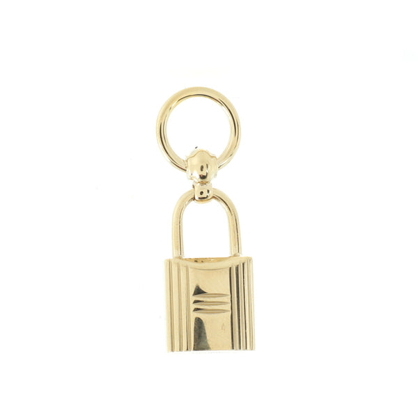 FENDI Padlock Bag Charm Cadena and Key Accessory Charm Color Gold Without  box