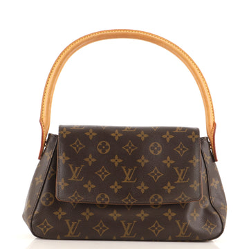 Louis Vuitton Looping Handbag Monogram Canvas Mini