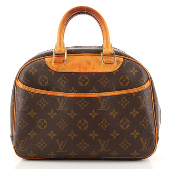 Louis Vuitton Trouville Handbag Monogram Canvas