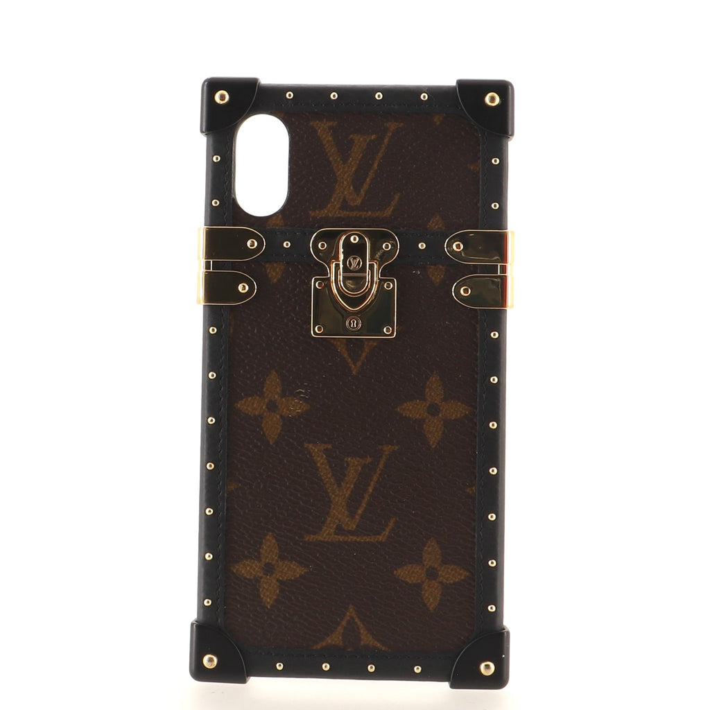 Louis Vuitton Eye Trunk Phone Case X Brown 1327751