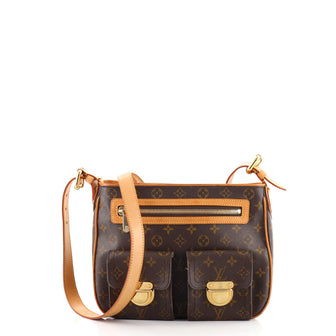 Louis Vuitton Hudson Handbag Monogram Canvas GM