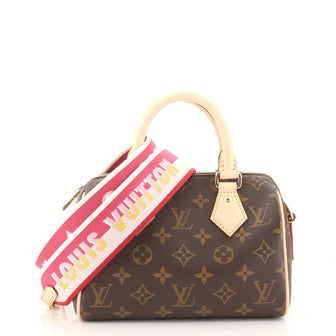 Louis Vuitton Speedy Bandouliere Bag Monogram Canvas 20