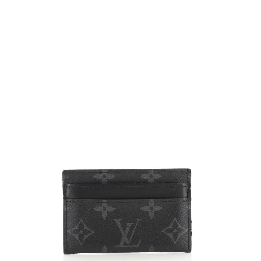 Sell Louis Vuitton Monogram Eclipse Double Card Holder - Black