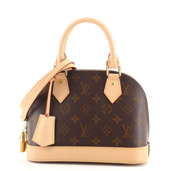 Louis Vuitton Alma Handbag Monogram Canvas BB