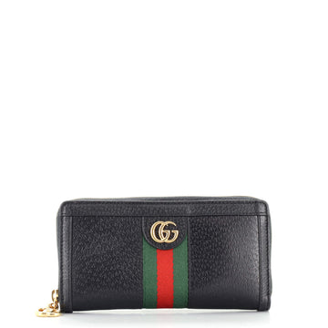 Gucci Ophidia Zip Around Wallet Leather
