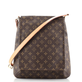 Louis Vuitton Musette Salsa Handbag Monogram Canvas GM