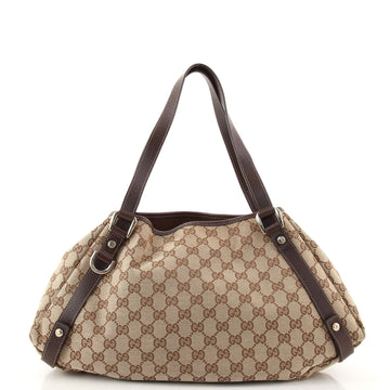 Gucci Abbey Shoulder Bag GG Canvas Medium