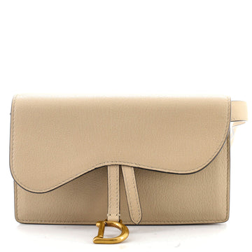 Christian Dior Saddle Rectangular Belt Bag Leather