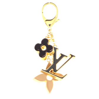 Louis Vuitton Fleur de Monogram Bag Charm Metal