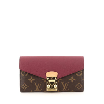 Louis Vuitton Pallas Wallet Monogram Canvas and Calf Leather