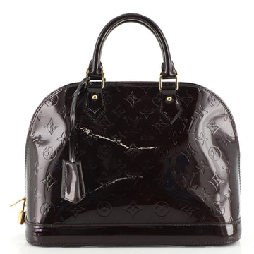 Louis Vuitton Alma Handbag Monogram Vernis PM