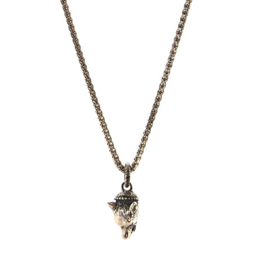 Gucci Anger Forest Animal Pendant Necklace Sterling Silver