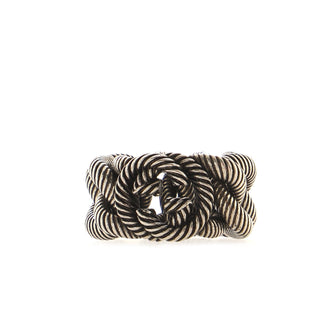 Gucci Interlocking G Chain Link Ring Sterling Silver