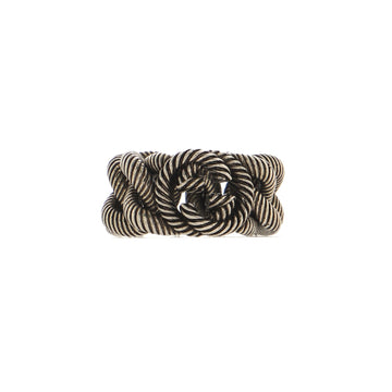 Gucci Interlocking G Chain Link Ring Sterling Silver