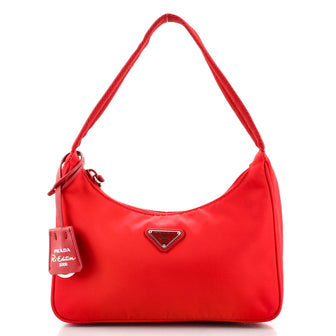 Prada Re-Edition 2000 Hobo Tessuto Mini