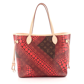 Louis Vuitton Neverfull Tote Limited Edition Monogram Canvas Kusama Waves MM
