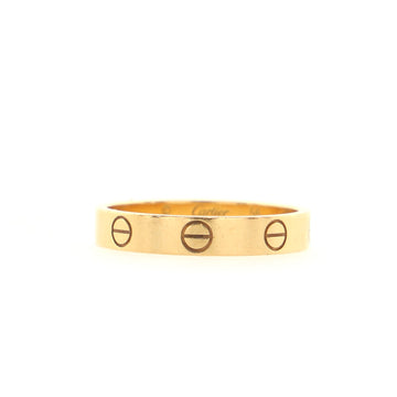 Cartier Love Wedding Band Ring 18K Yellow Gold