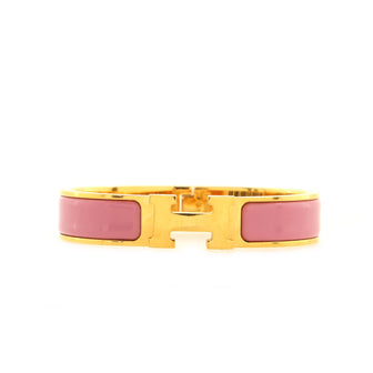 Hermes Clic H Bracelet Enamel Narrow
