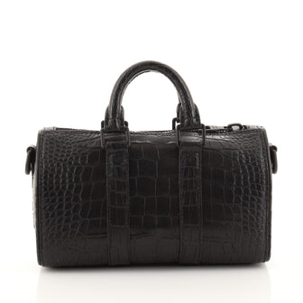Louis Vuitton Keepall Bandouliere Bag Crocodile XS