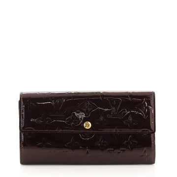 Louis Vuitton Sarah Wallet Monogram Vernis