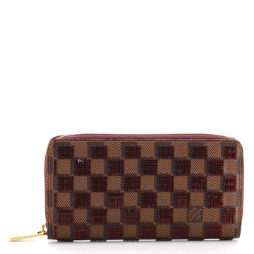 Louis Vuitton Zippy Wallet Damier Paillettes