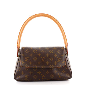 Louis Vuitton Looping Handbag Monogram Canvas Mini