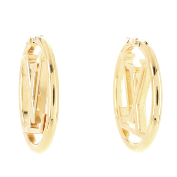 Louis Vuitton Louise Hoop Earrings Metal