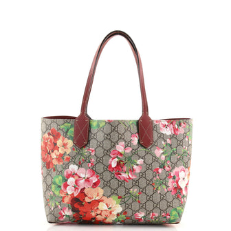 Gucci Reversible Tote Blooms GG Print Leather Small