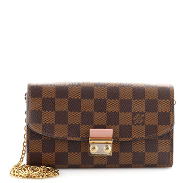 Louis Vuitton Croisette Chain Wallet Damier