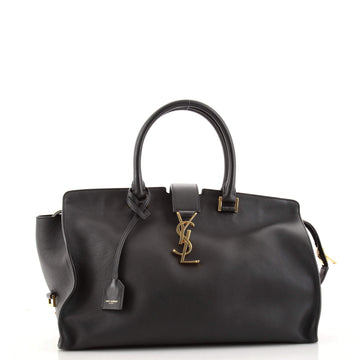 Saint Laurent Monogram Cabas Leather Medium