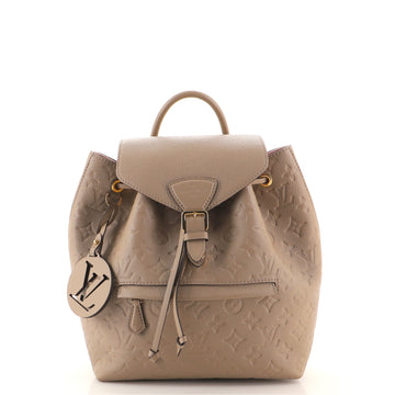 Louis Vuitton Montsouris Backpack NM Monogram Empreinte Leather PM