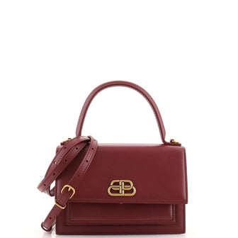 Balenciaga Sharp Top Handle Bag Leather XS